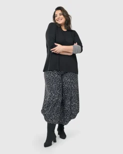 Women Alembika Tops & Tunics<Go-To Long Sleeve Top, Mono