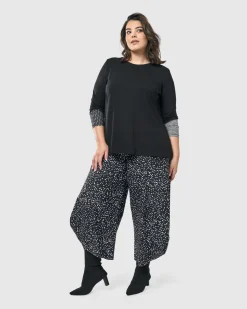 Women Alembika Tops & Tunics<Go-To Long Sleeve Top, Mono