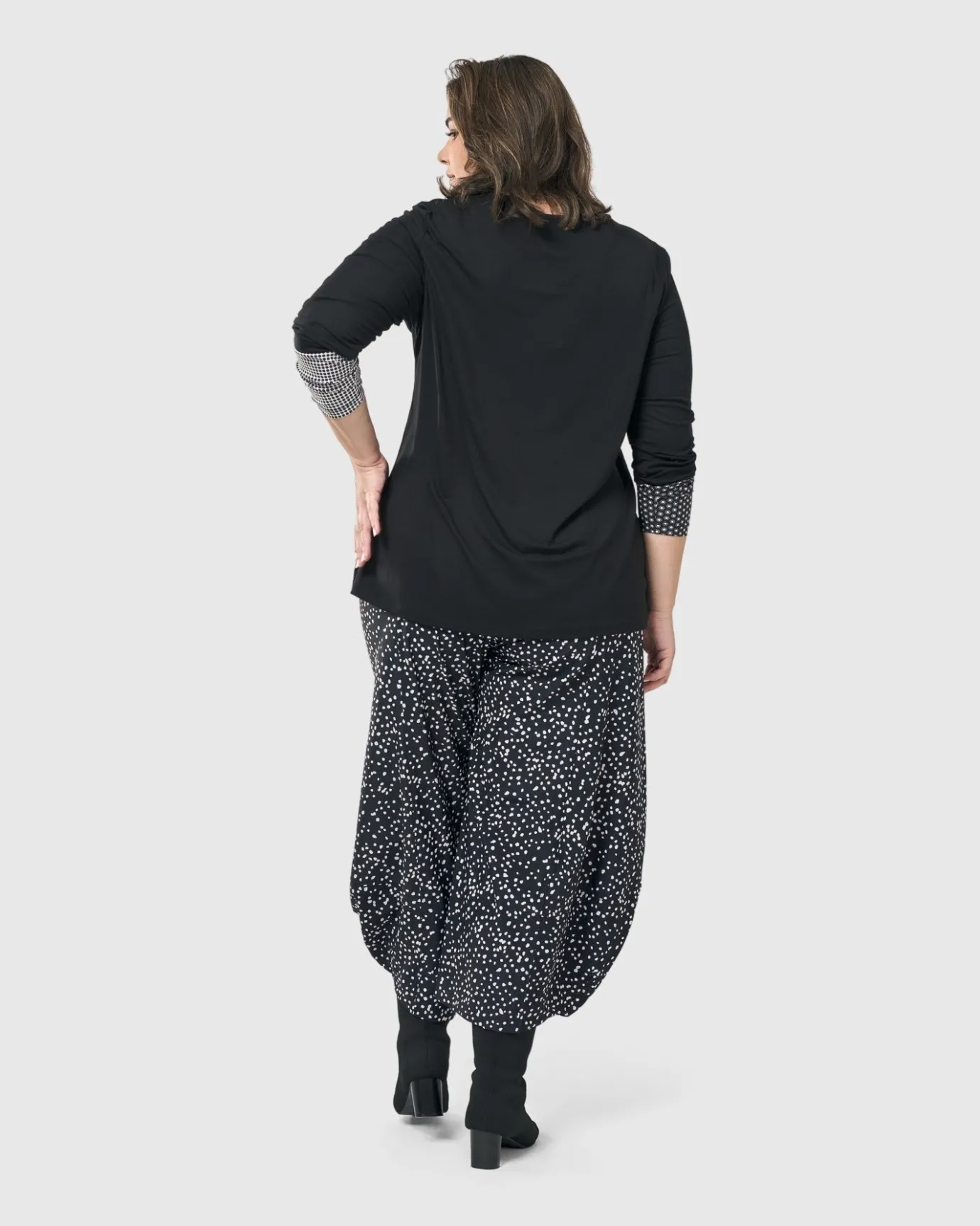 Women Alembika Tops & Tunics<Go-To Long Sleeve Top, Mono