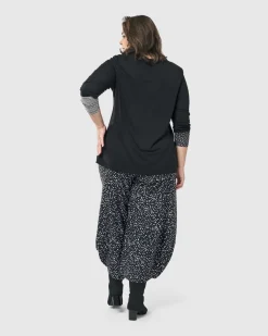 Women Alembika Plus<Go-To Long Sleeve Top, Mono