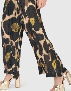 Women Alembika Plus<Hazel Crinkle Palazzo Pants, Multi