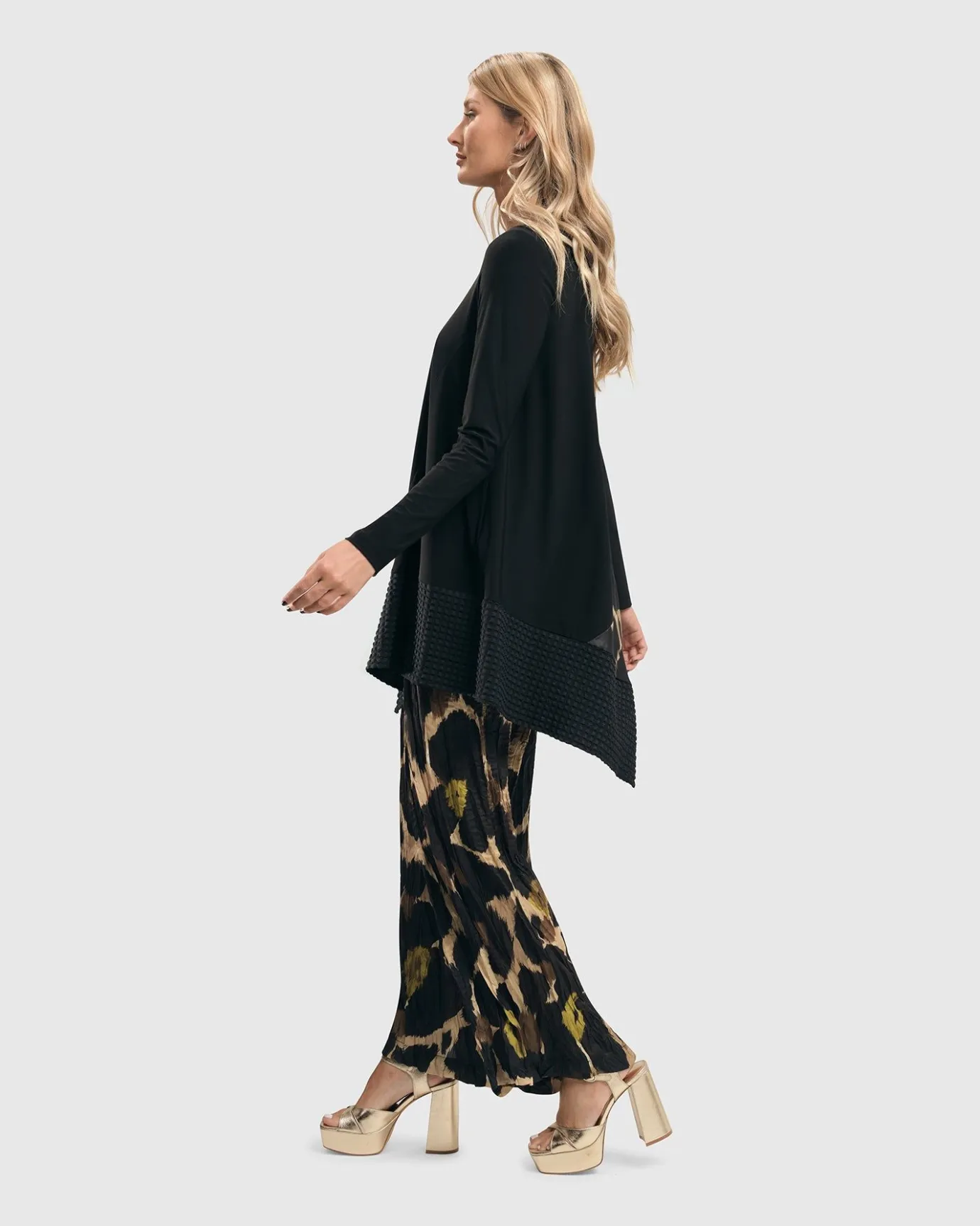 Women Alembika Tops & Tunics<Hazel Mix Media Swing Top, Multi