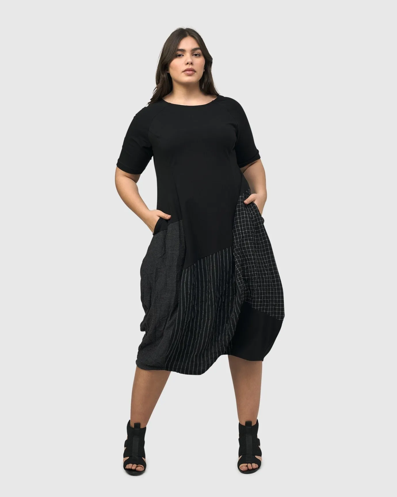 Women Alembika Dresses<Hera T-Shirt Cocoon Dress, Mix