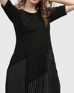 Women Alembika Dresses<Hera T-Shirt Cocoon Dress, Mix