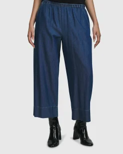 Women Alembika Plus<Hestia Pants, Denim