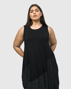 Women Alembika Dresses<Hestia Sleeveless Cocoon Dress, Mix