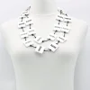 Women Alembika Accessories<Hope Squares Necklace, White