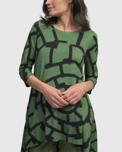 Women Alembika Tops & Tunics<Hypnotic Hi-Lo Tunic Top, Clover