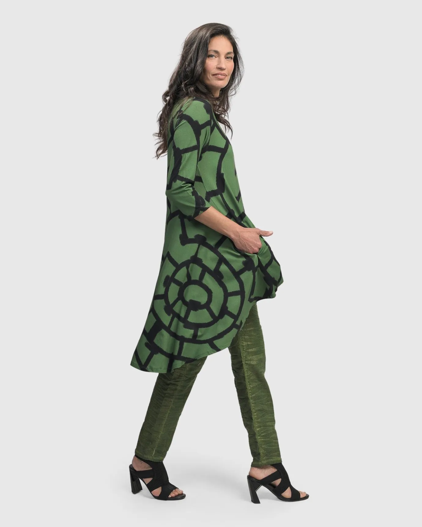 Women Alembika Tops & Tunics<Hypnotic Hi-Lo Tunic Top, Clover