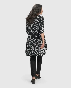 Women Alembika Tops & Tunics<Hypnotic Hi-Lo Tunic Top, Silver