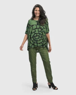 Women Alembika Tops & Tunics<Hypnotic Swing Tunic Top, Clover