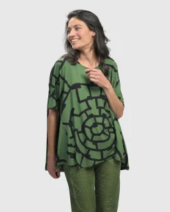 Women Alembika Tops & Tunics<Hypnotic Swing Tunic Top, Clover