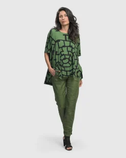 Women Alembika Plus<Hypnotic Swing Tunic Top, Clover
