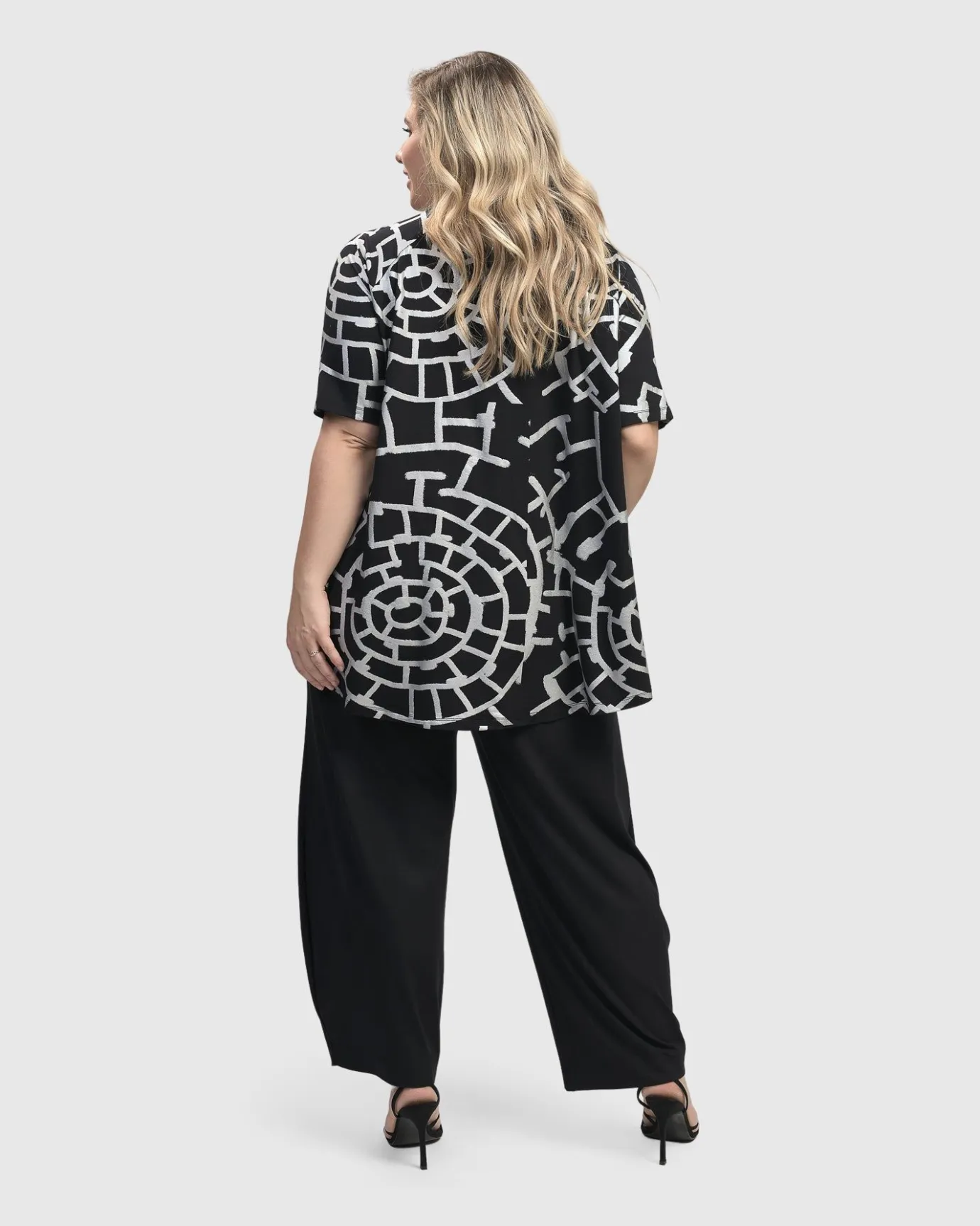 Women Alembika Tops & Tunics<Hypnotic Swing Tunic Top, Silver