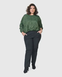 Women Alembika Pants & Skirts<Iconic Jeans Desires, Black