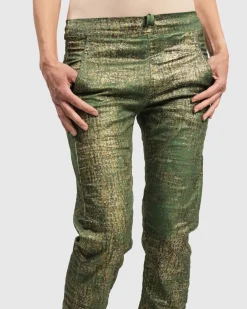 Women Alembika Pants & Skirts<Iconic Jeans Desires, Green