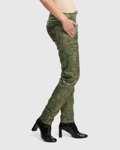 Women Alembika Pants & Skirts<Iconic Jeans Desires, Green
