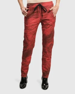 Women Alembika Pants & Skirts<Iconic Jeans Desires, Red