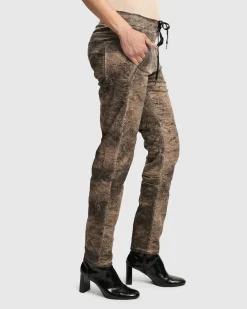 Women Alembika Pants & Skirts<Iconic Jeans Desires, Sepia