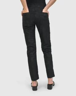 Women Alembika Pants & Skirts<Iconic Stretch Jeans, Black Washed