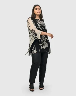 Women Alembika Pants & Skirts<Iconic Stretch Jeans, Black Snake
