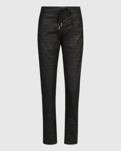 Women Alembika Plus<Iconic Stretch Jeans, Black Snake