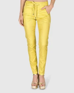 Women Alembika Pants & Skirts<Iconic Stretch Jeans, Honey Snake