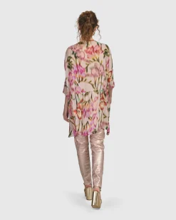 Women Alembika Pants & Skirts<Iconic Stretch Jeans, Metallic Powder