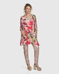Women Alembika Pants & Skirts<Iconic Stretch Jeans, Metallic Powder