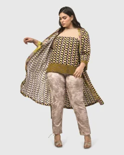 Women Alembika Pants & Skirts<Iconic Stretch Jeans, Rose Gold Nude