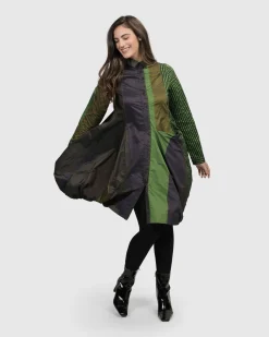 Women Alembika Plus<In My Element Wonderful Dress, Forest