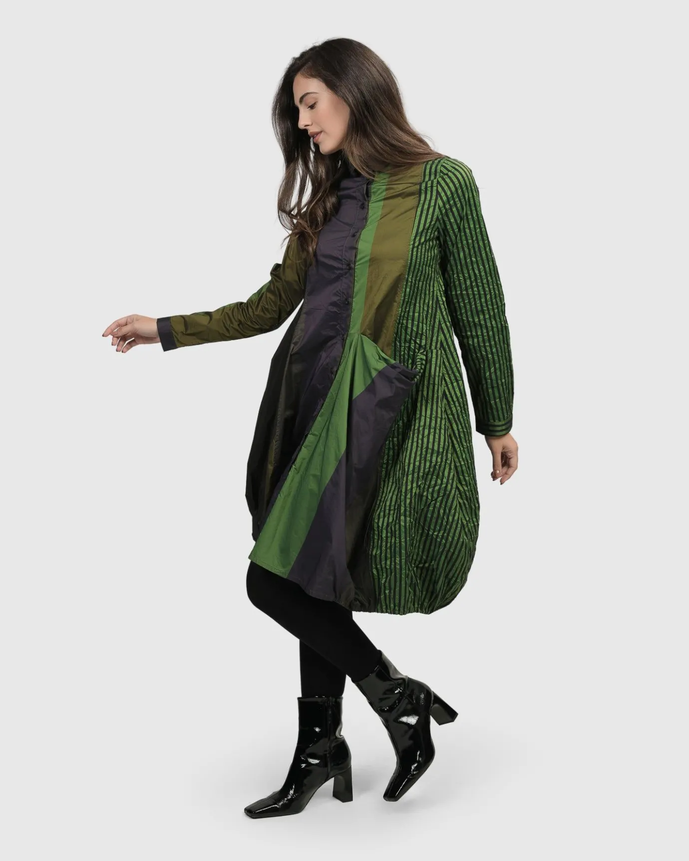 Women Alembika Dresses<In My Element Wonderful Dress, Forest