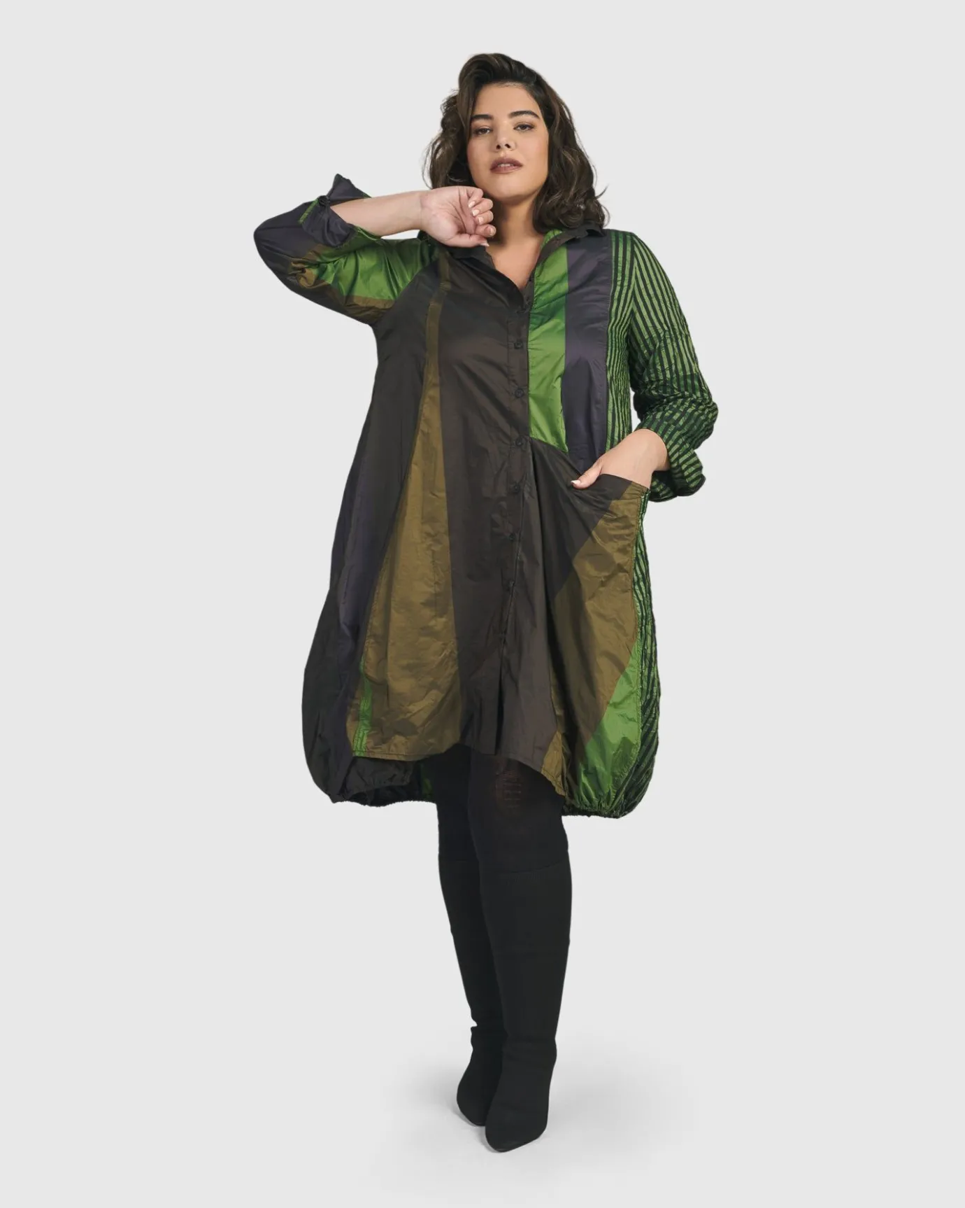 Women Alembika Dresses<In My Element Wonderful Dress, Forest