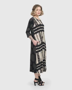 Women Alembika Dresses<Incan Trail T-Shirt Dress, Savanna