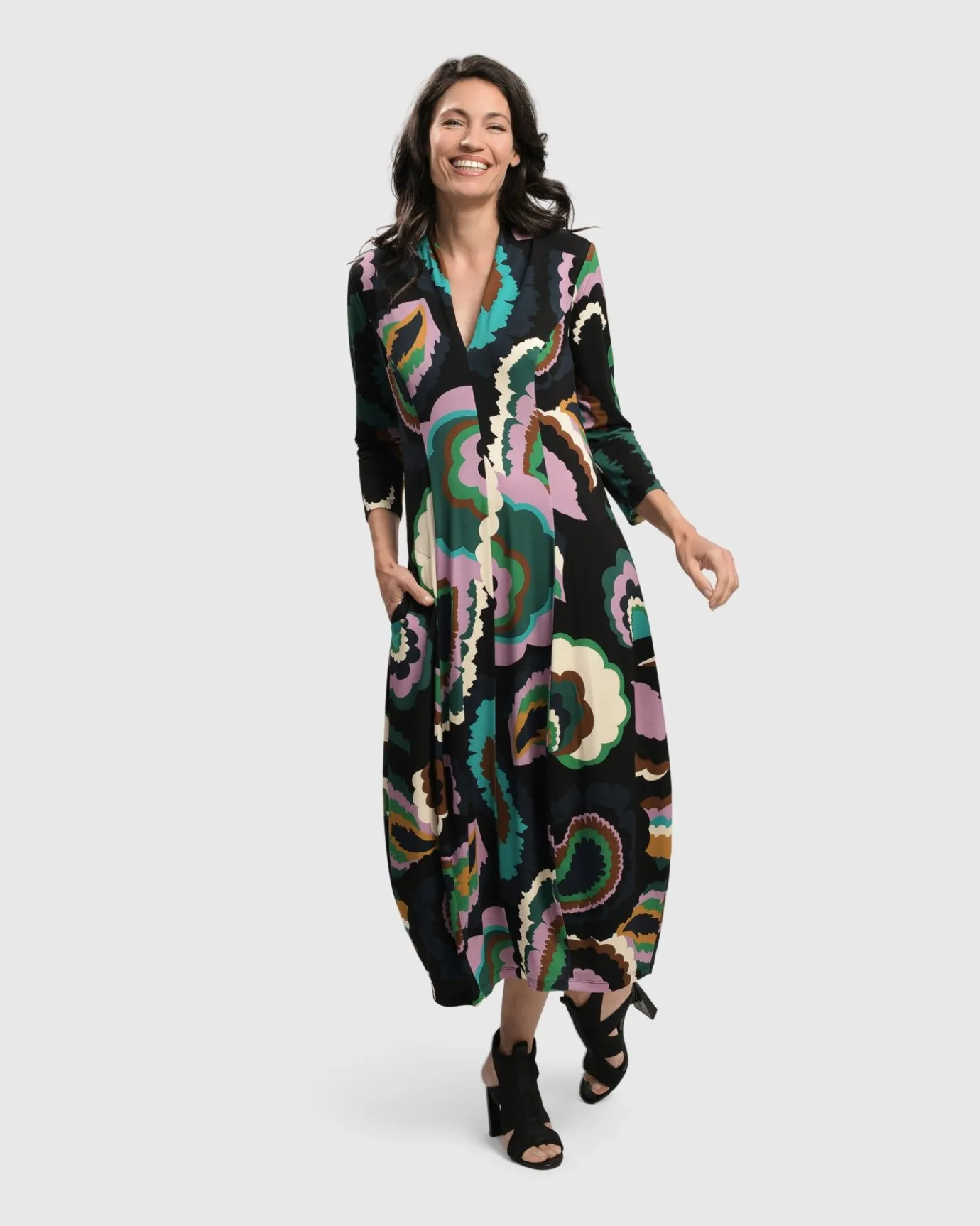 Women Alembika Dresses<Intermezzo Cocoon Dress