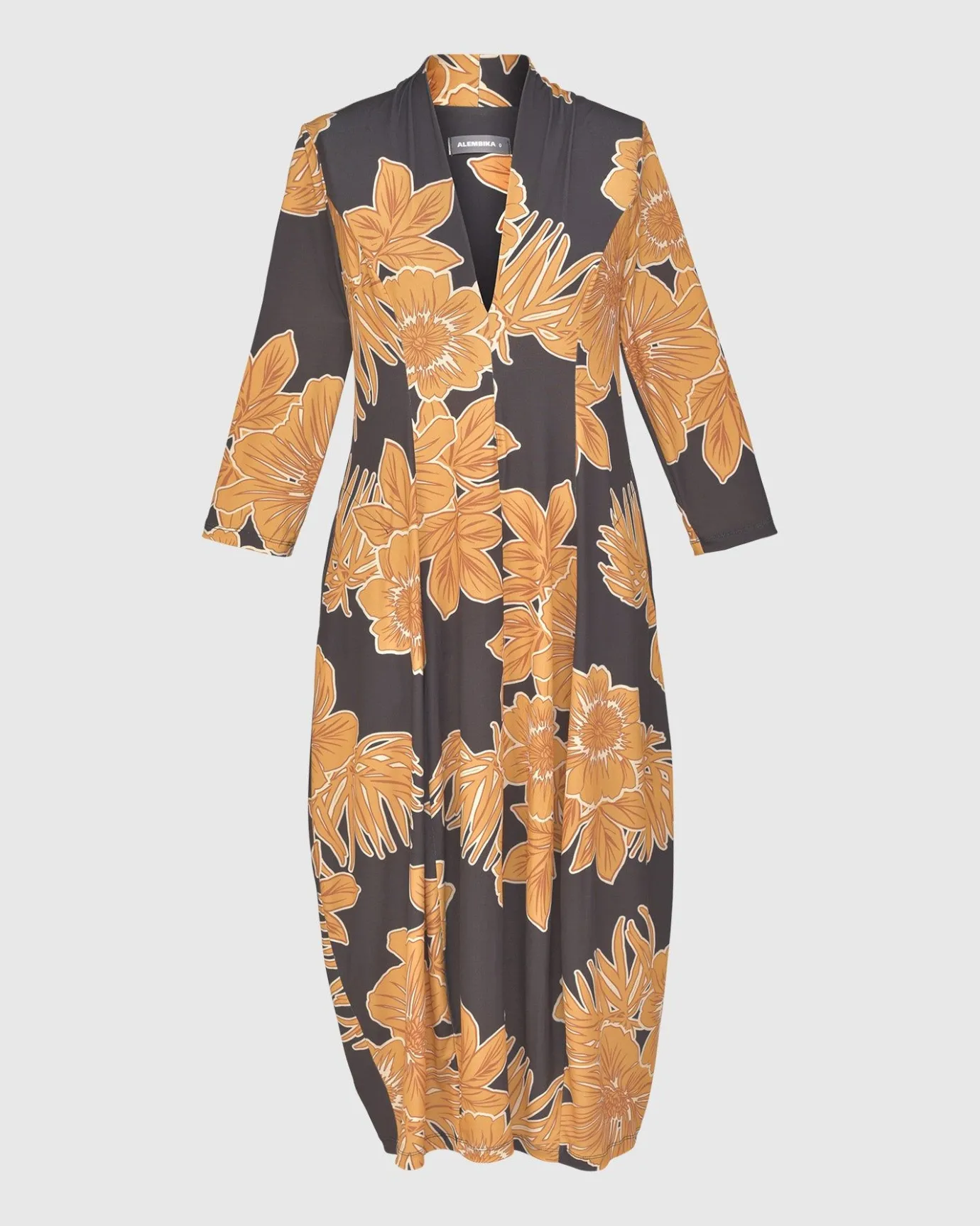 Women Alembika Dresses<Island Cocoon Dress, Gold