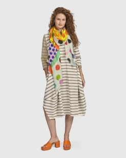 Women Alembika Scarves & Wraps<Island Time Scarf, Festival
