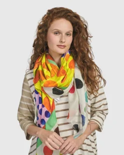 Women Alembika Scarves & Wraps<Island Time Scarf, Festival