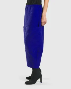 Women Alembika Plus<Jacquard Tapestry Pants, Royal