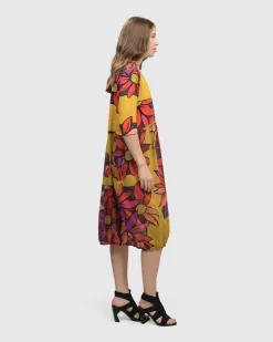 Women Alembika Plus<Jasmine Relaxed Dress, Bouquet