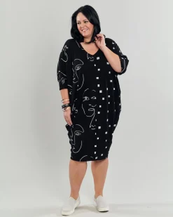 Women Alembika Dresses<Jax Dolman Midi Dress, Mix