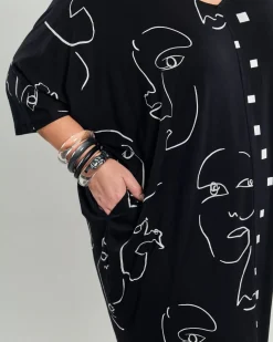 Women Alembika Dresses<Jax Dolman Midi Dress, Mix