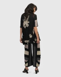 Women Alembika Pants & Skirts<Jess Crinkle Punto Pants, Stripe