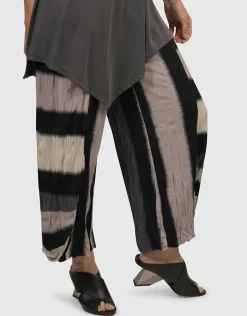 Women Alembika Pants & Skirts<Jess Crinkle Punto Pants, Stripe