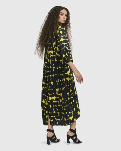 Women Alembika Dresses<Josephina Button Down Dress, Tie Dye