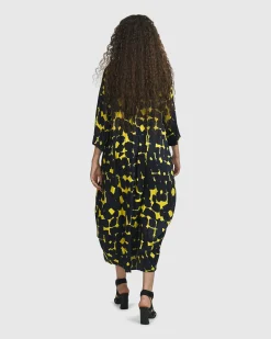 Women Alembika Dresses<Josephina Button Down Dress, Tie Dye