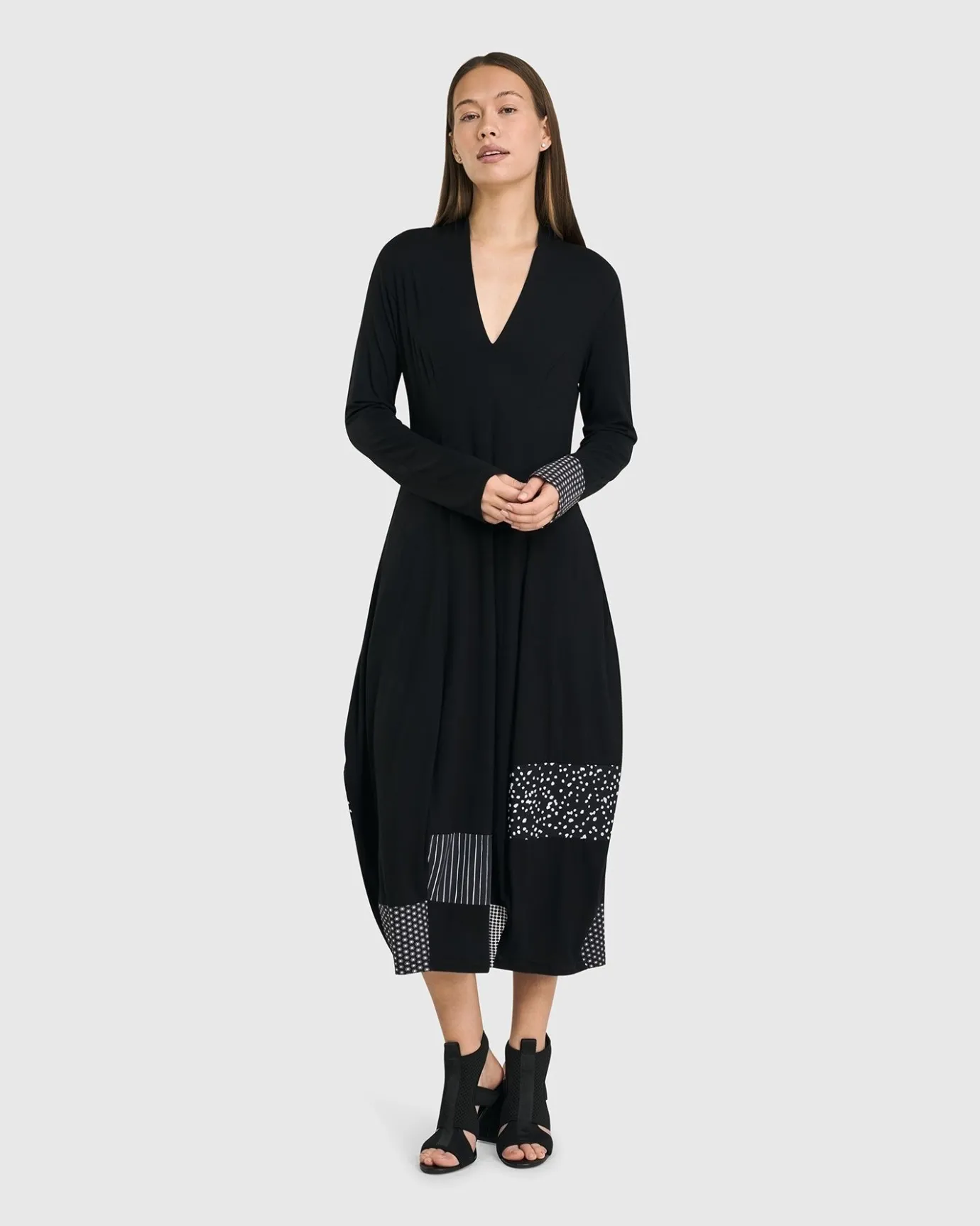 Women Alembika Dresses<Josie Cocoon Dress, Mono