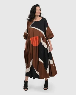 Women Alembika Plus<Josie Effortless Dress, Blossom
