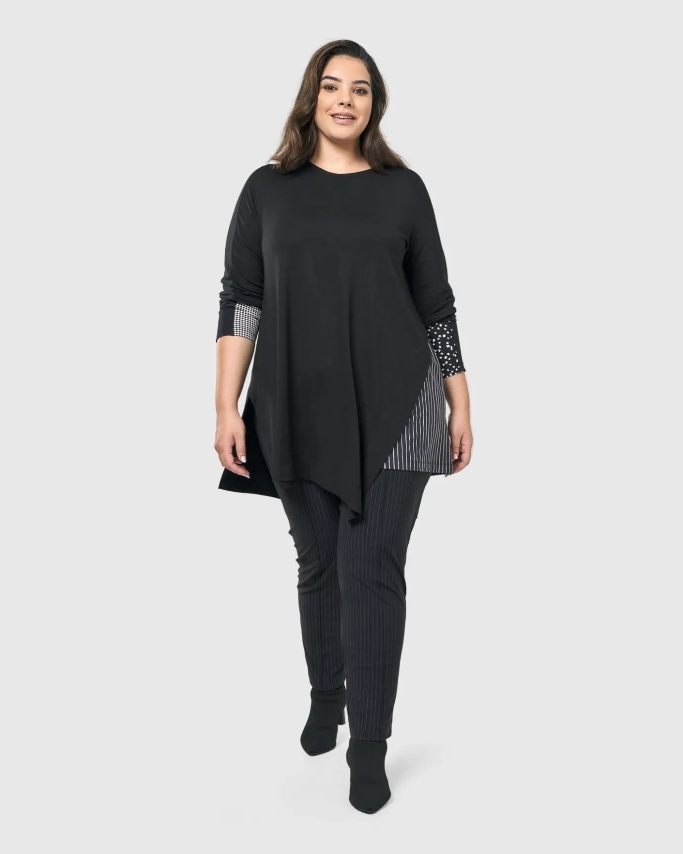 Women Alembika Tops & Tunics<Josie Swing Tunic Top, Mono