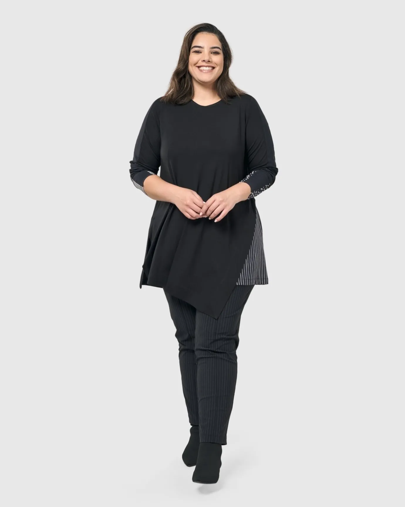 Women Alembika Tops & Tunics<Josie Swing Tunic Top, Mono